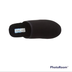 TOMS Men's Harbor Slipper Black size 10